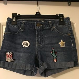 Girls 12 (slim) Justice shorts